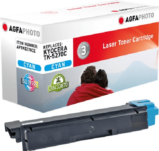 AgfaPhoto APTK5270CE cartuccia toner 1 pz Compatibile Ciano
