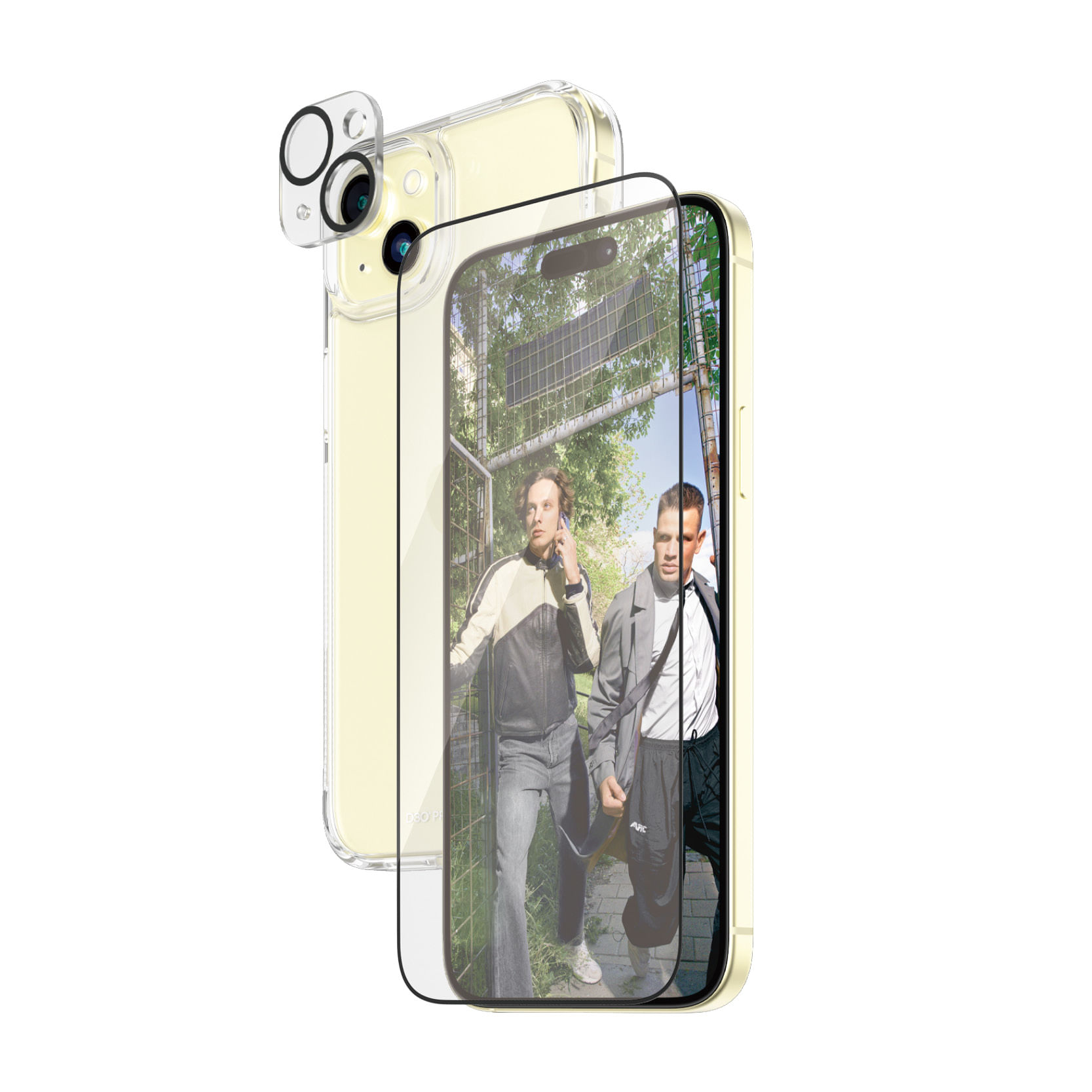 PanzerGlass B1174+2811 protezione per lo schermo e il retro dei telefoni cellulari Pellicola proteggischermo trasparente Apple 1 pz