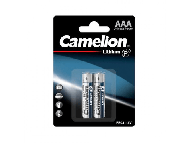 Camelion FR03-BP2 Batteria ricaricabile Mini Stilo AAA Litio