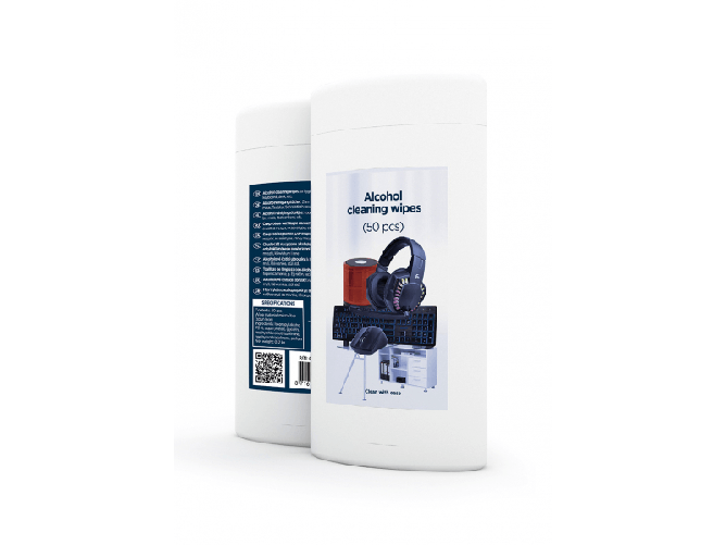Gembird CK-AWW50-01 salviettina disinfettante 50 pz