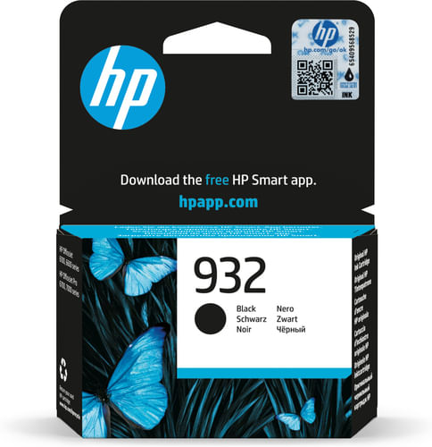 HP Cartuccia originale inchiostro nero 932 HP CARTUCCIA ORIGINALE 932 BLACK CN057AE