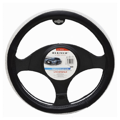 Coprivolante Universale Per Sterzo Auto Fodera Protezione Accessorio 38 Cm Cv-12 -