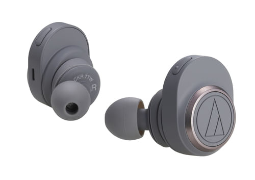 Audio-Technica ATH-CKR7TW Auricolare Wireless In-ear Musica e Chiamate Micro-USB Bluetooth Grigio