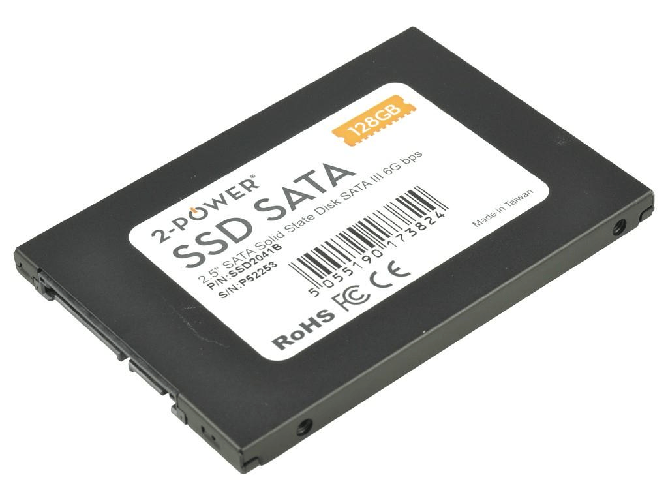 2Power PSA Parts SSD2041B drives allo stato solido 128 GB 2.5" SATA PSA Parts SSD2041B drives allo stato solido 128 GB 2.5" SATA