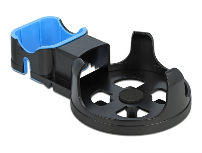 DeLOCK 18310 Lautsprecher-Halterung Wand Kunststoff Schwarz - Blau (18310) DeLOCK Supporto da parete per Echo Dot 3rd Generation