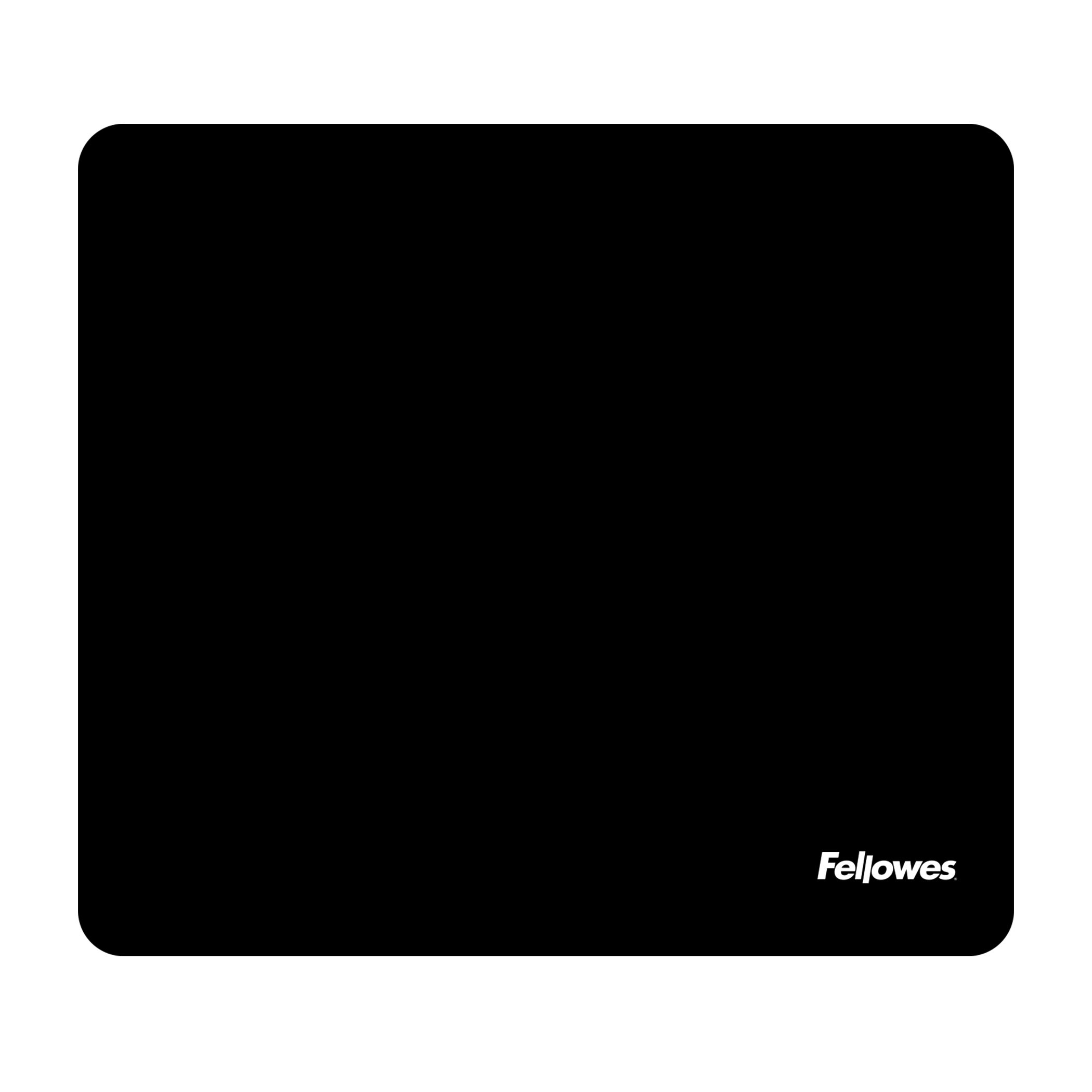 Fellowes 5917501 tappetino per mouse Nero (Fellowes Recycled Optical Mousepad Black 5917501) Fellowes 5917501 tappetino per mouse Nero