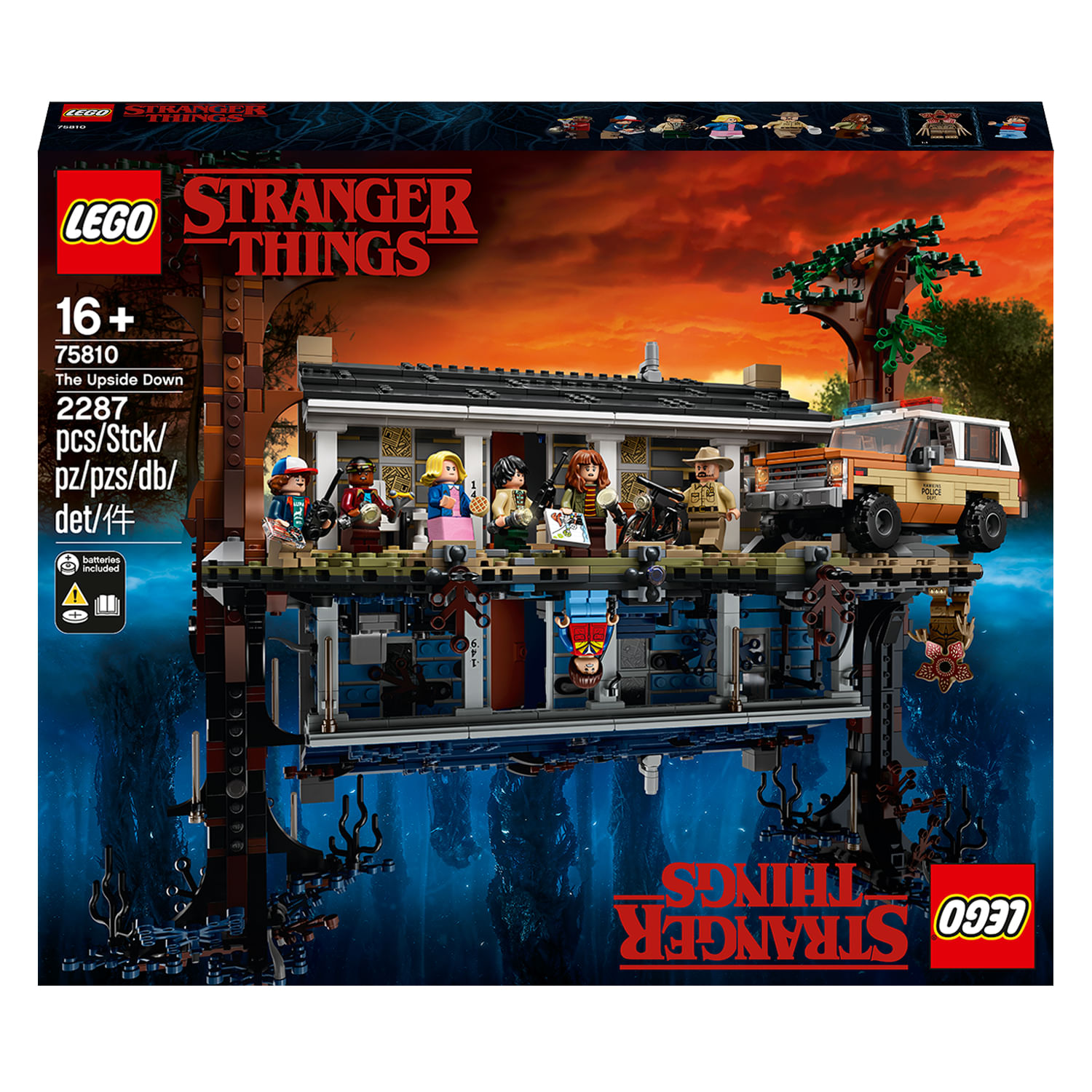 Lego Il Sottosopra - Lego Netflix Stranger Things 75810 LEGO Stranger Things Il Sottosopra