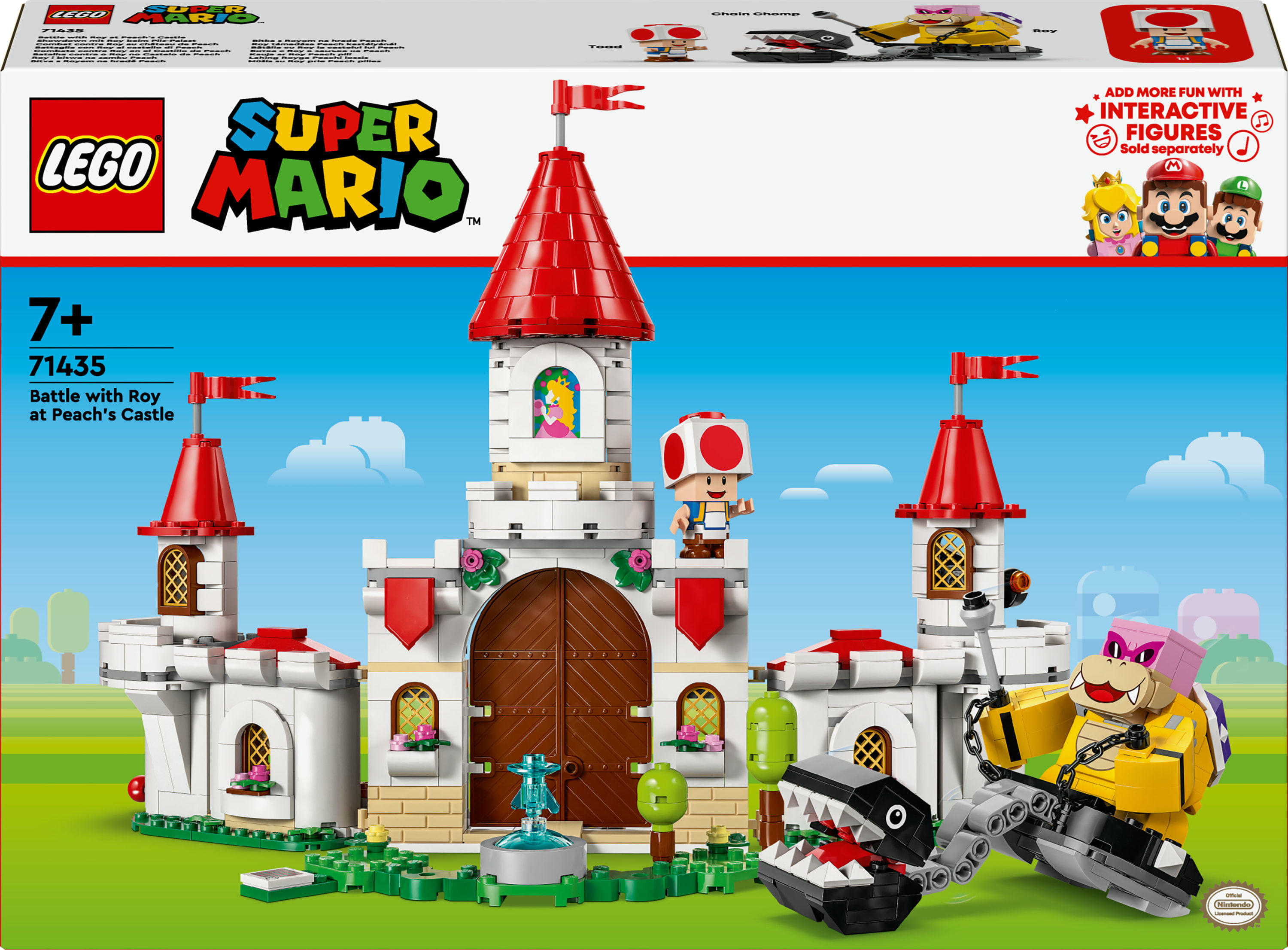Lego Battaglia con Roy al Castello di Peach - Lego Super Mario 71435 LEGO Battaglia con Roy al castello di Peach