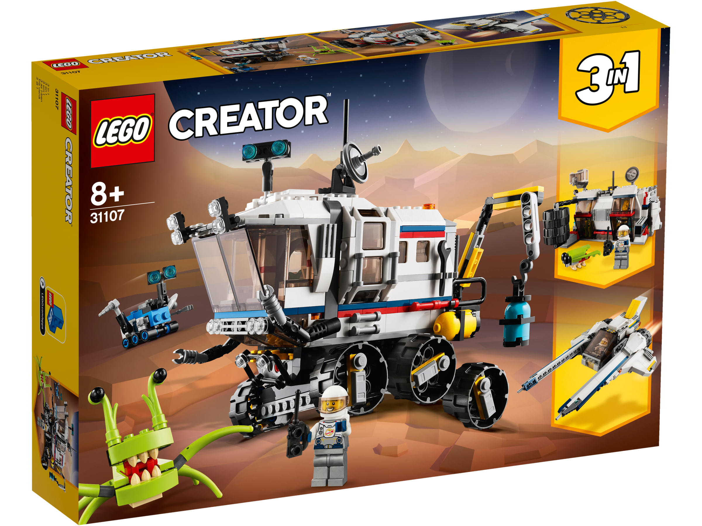 Lego Il Rover di esplorazione Spaziale - Lego Creator 31107 LEGO Creator Il Rover di esplorazione Spaziale