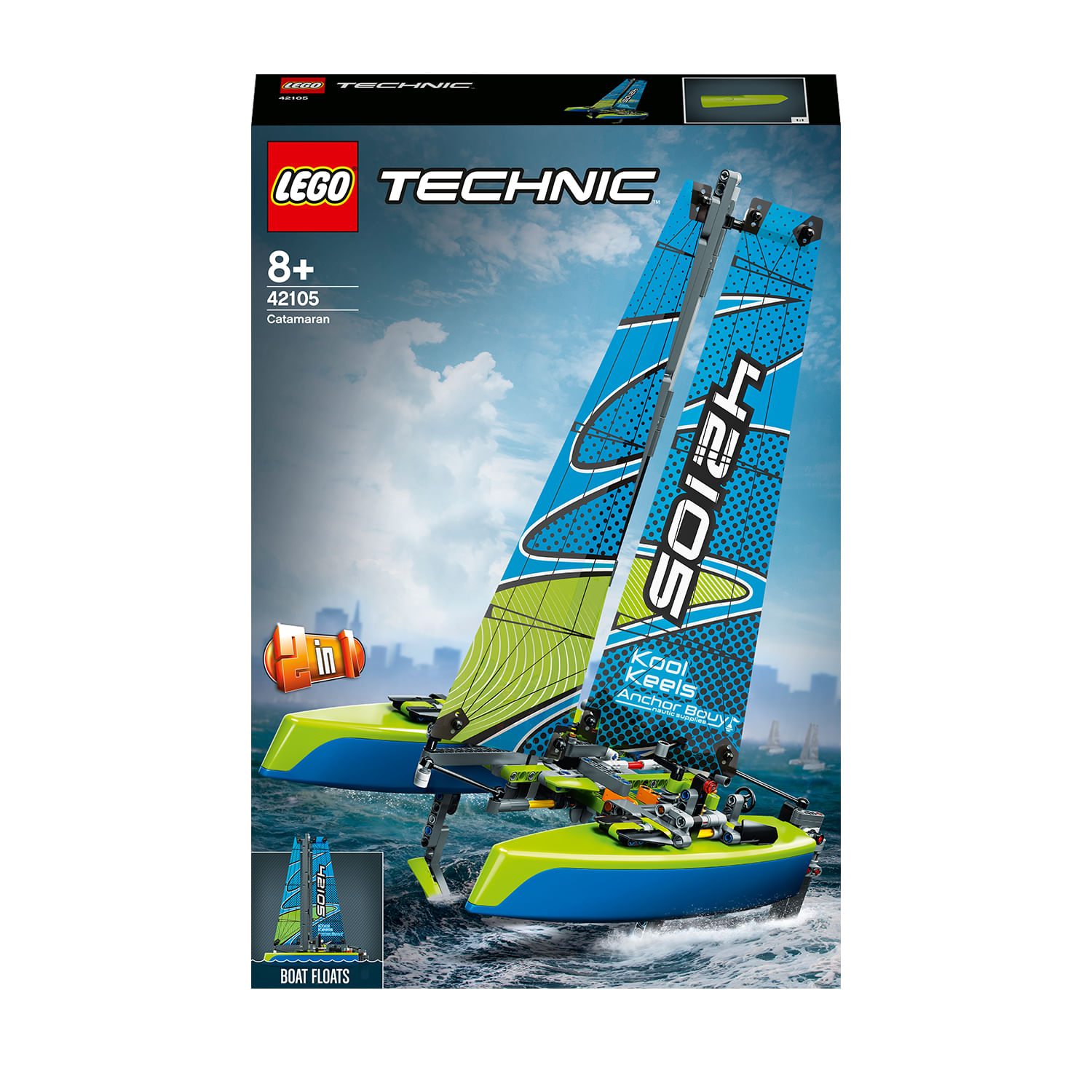 Lego Catamarano - Lego Technic 42105 LEGO Technic Catamarano