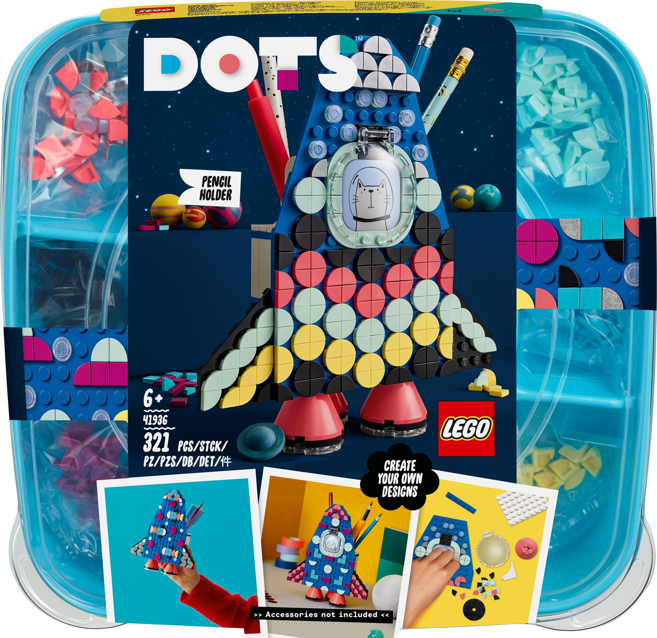 Lego Portamatite - Lego Dots 41936 LEGO DOTS Portamatite