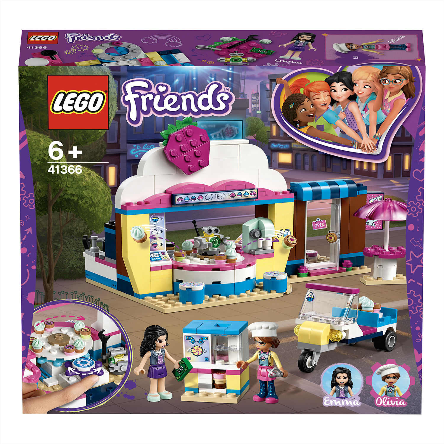 Lego Il Cupcake Café di Olivia - Lego Friends 41366 LEGO Friends Il Cupcake Café di Olivia - 41366