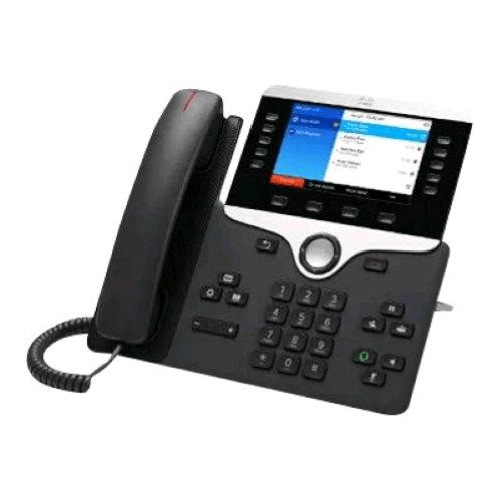 Cisco 8841 telefono IP Nero, Argento