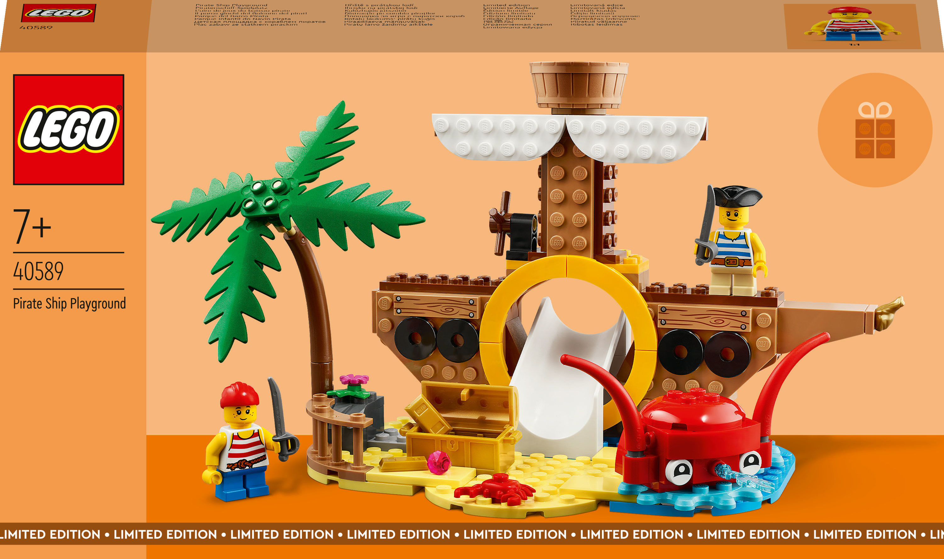 Lego Il parco giochi del Galeone dei pirati - Lego Edizione Limitata 40589 LEGO 40589 gioco di costruzione