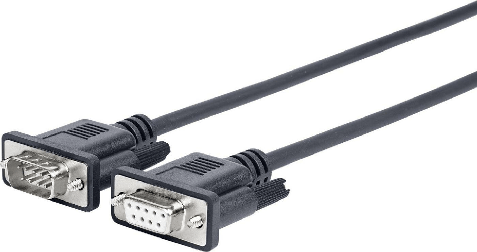 Vivolink PRORS3 cavo seriale Nero 3 m D-sub 9 pin