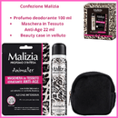 Confezione regalo donna malizia idee regalo regali di natale maschera viso profumo deodorante beauty case velluto  xmas