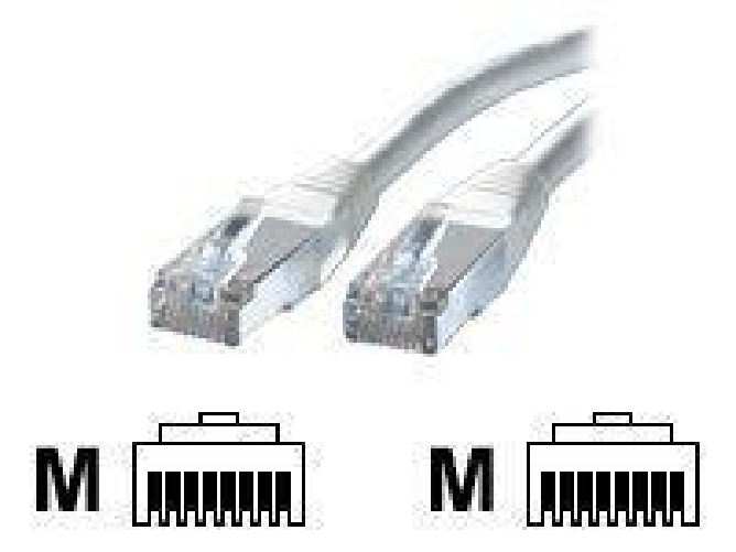 ITB 5m, RJ45 - RJ45, Cat.6 cavo di rete Grigio Cat6 U/UTP (UTP)