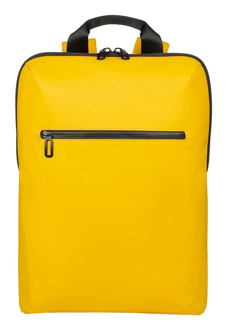 Tucano Gommo 406 cm 16 Zaino Nero Giallo (GOMMO BACKPACK YELLOW - MACBOOK PRO 16IN LAPTOP 15.6IN) Tucano Gommo 40,6 cm (16") Zaino Nero, Giallo