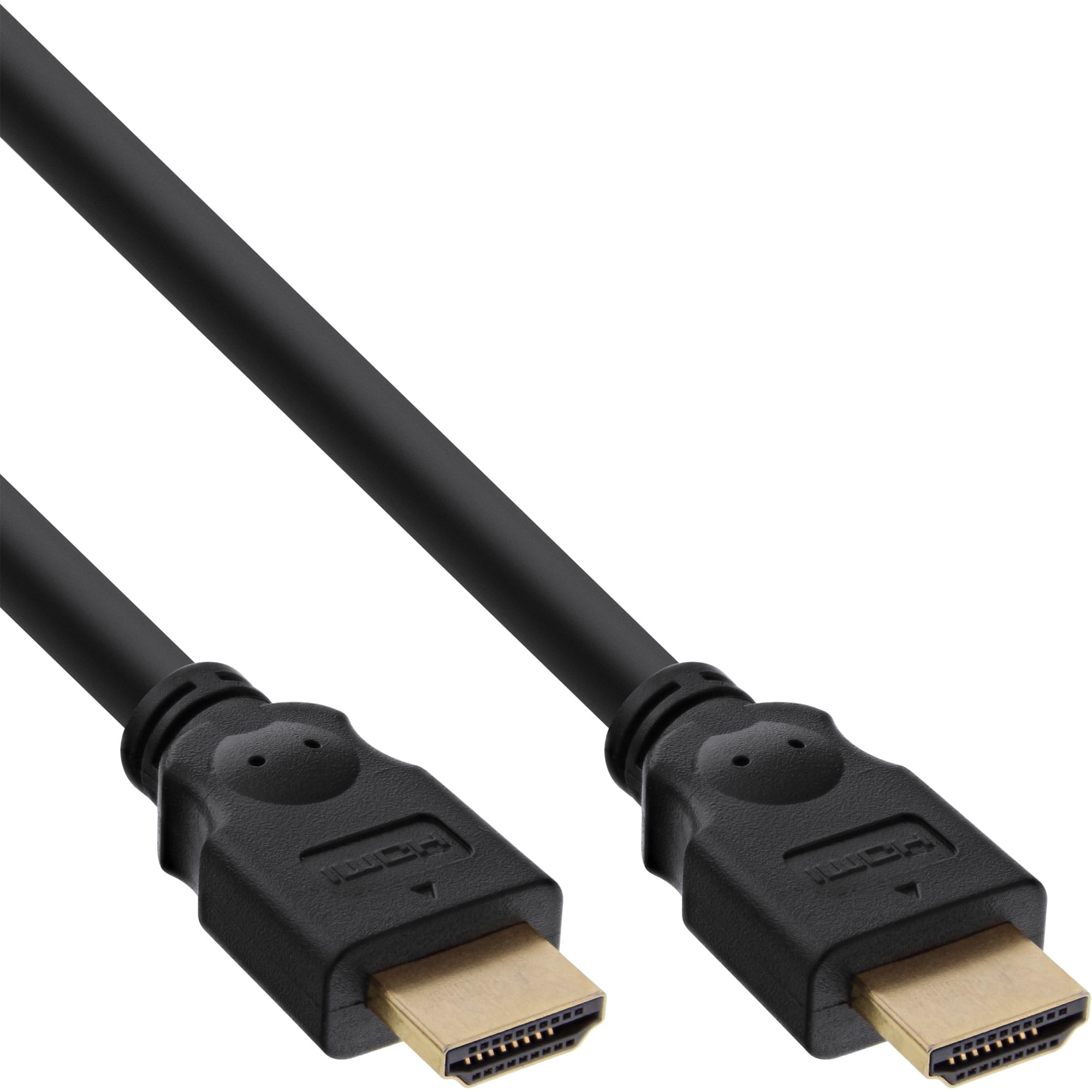 InLine Cavo HDMI - HDMI-High Speed - ST - ST - contatti placcati oro - nero - 20m InLine Cavo HDMI-High Speed, Dorato, 20m, 3D, nero, maschio / maschi
