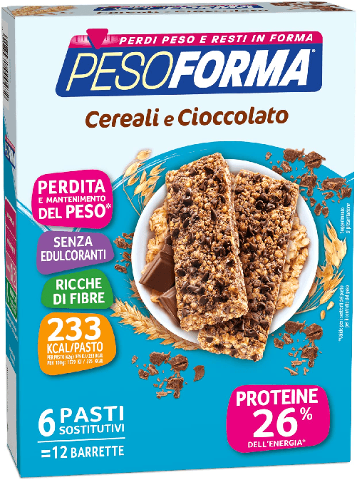 pesoforma - cereali e cioccolato