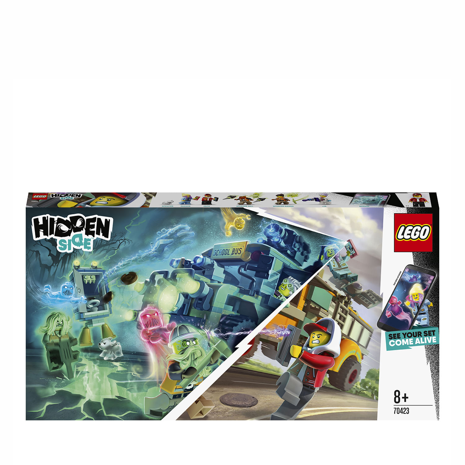 Lego Autobus di intercettazione paranormale 3000 - Lego Hidden Side 70423 LEGO Hidden Side Autobus di intercettazione paranormale 3000 - 70423