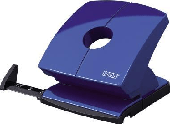 Novus 025-0616 perforatore e accessori 30 fogli Blu