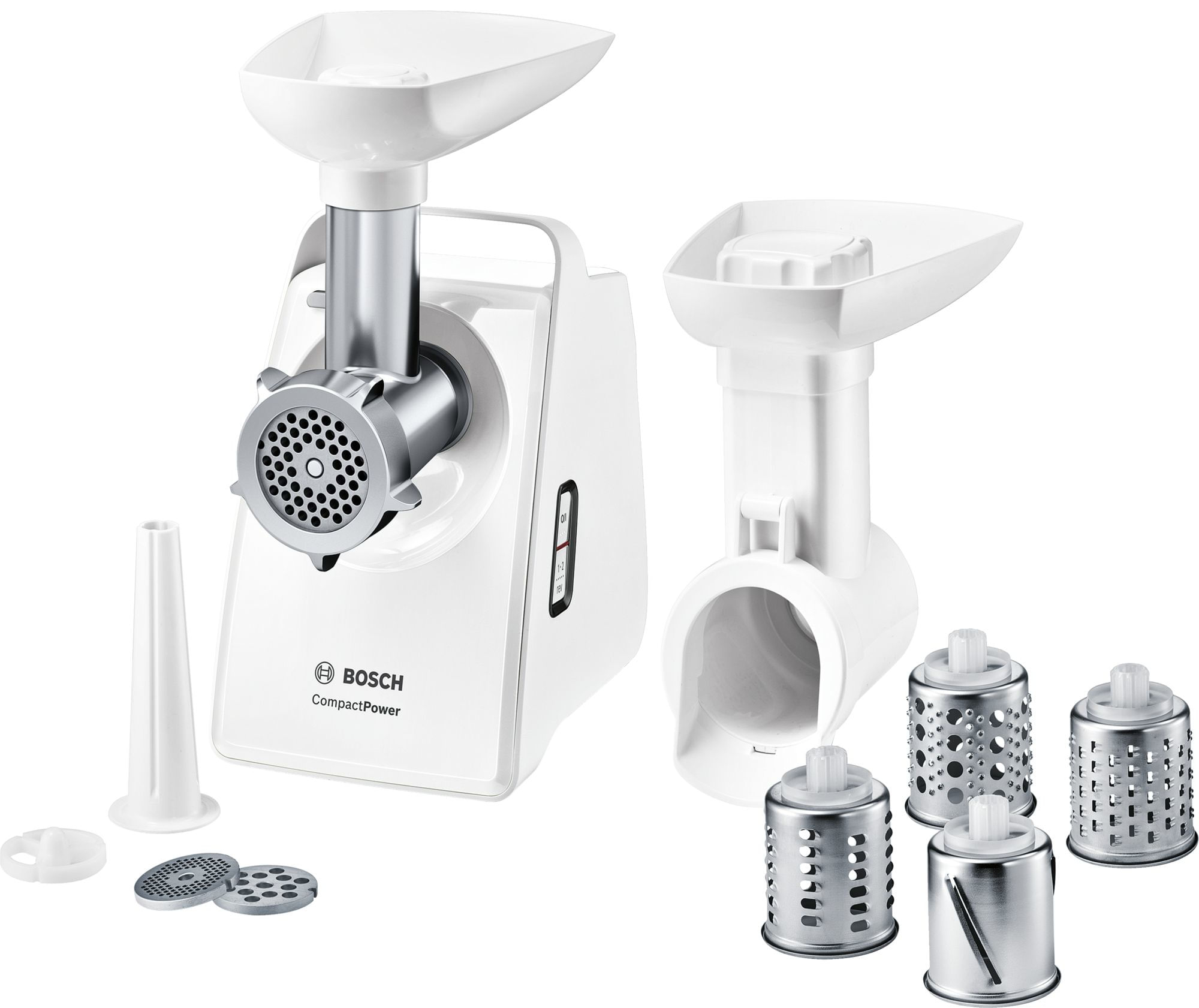 Bosch Tritacarne MFW3X14W 2000W colore bianco Bosch MFW3X14W tritacarne 500 W Bianco