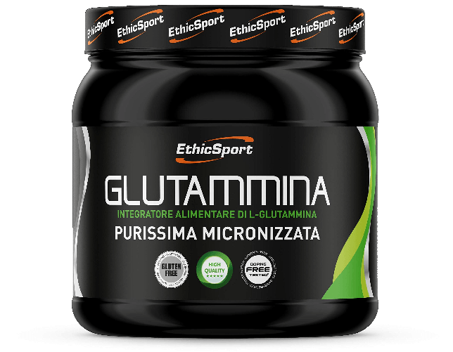 EthicSport GLUTAMMINA per ridurre i tempi di recupero Kyowa Quality 300g