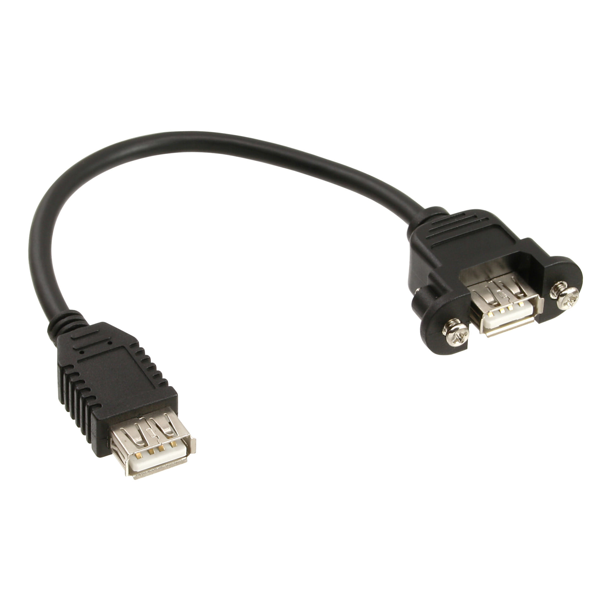 InLine Cavo USB 2.0 pannello A femmina / A femmina, 0,2m