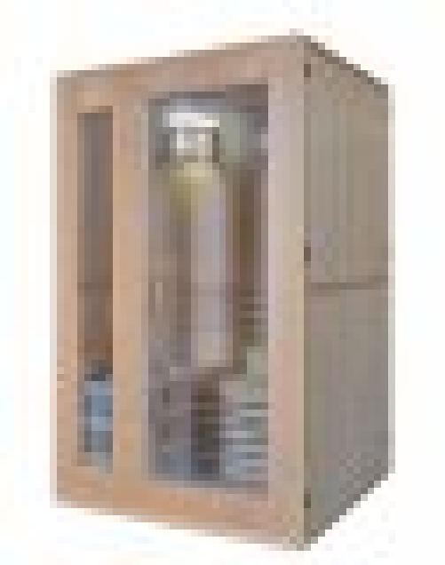 Sauna finlandese tradizionale 2 posti 120x110x190cm Relpunt Sdroe