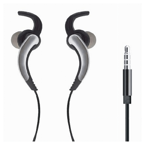 Maxtech-auricolari Con Cavo 1.2mt Cuffie Aux3.5mm Orecchio Microfono Smartphone Au-6t007 -