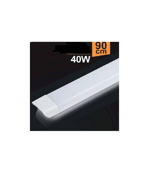Trade Shop Traesio-plafoniera Led Slim 40 W 90 Cm Sottopensile Ripiani Luce Calda Fredda Naturale - Colore Bianco Freddo