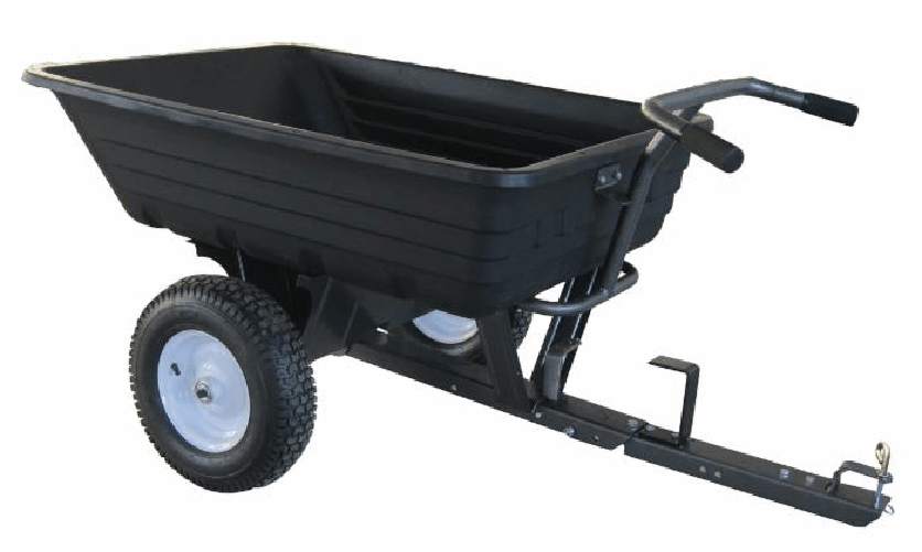 Ama, Carrello ribaltabile per trattorini tagliaerba con capacità 300kg