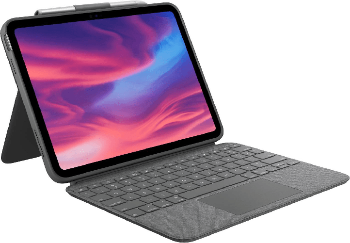 Logitech Das Tastatur-Case eröffnet ganz neue Dimensionen bei Vielseitigkeit und Schutz. Tippen, Anschauen