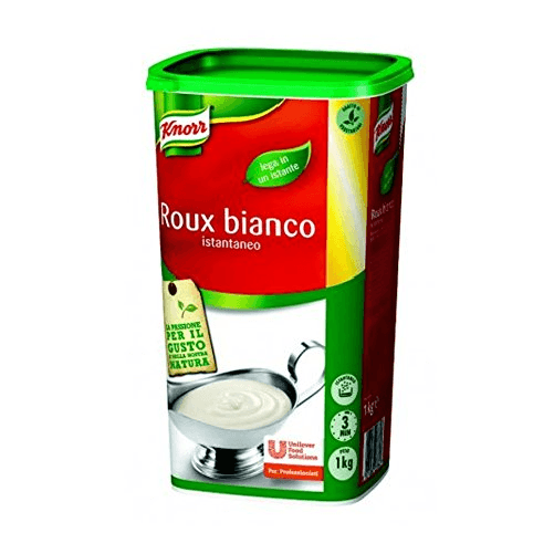 KNORR ROUX BIANCO ISTANTANEO1 KG PROFESSIONALE RISTORAZIONE BASE LEGANTE PER SALSE E ZUPPE