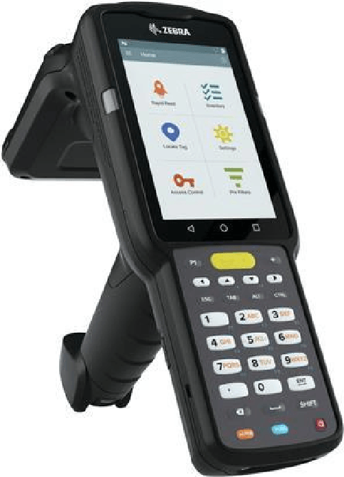 Zebra MC3330xR computer palmare 102 cm 4 800 x 480 Pixel Touch screen 680 g Nero (MC3330XR UHF RFID GUN
