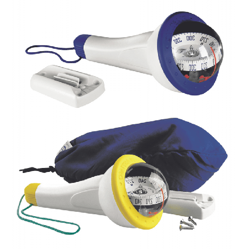 BUSSOLA IRIS 100 GIALLA C/ILLUM.