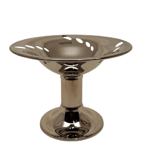 Tescoma, alzata - vassosio caramelle 16 cm con piede, acciaio inox