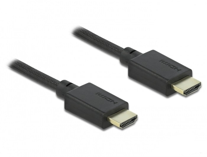 DeLOCK Cavo HDMI ad altissima velocità 48 Gbps 8Kbps 8K 60 Hz da 2 m