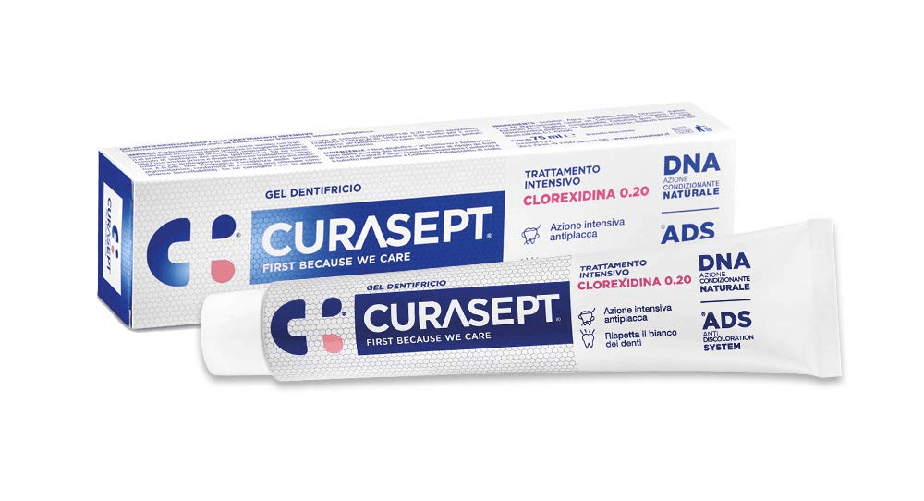 curasept ads dna trattamento intensivo - gel dentifricio - clorexidina 0,20 con ads