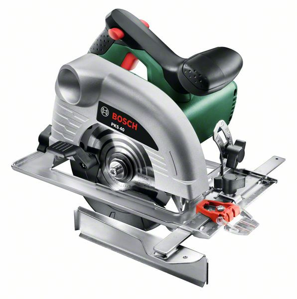 Bosch PKS 40 13 cm Verde, Argento 5300 Giri/min 850 W