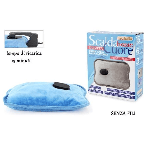 Borsa Acqua Calda Scaldacuore Basic Blu