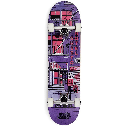 Skateboard GHETTOBLASTER GHETTO HOTEL POU 8.125"