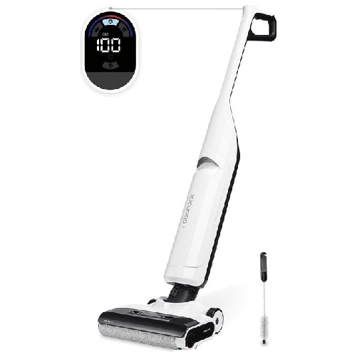 Roborock Flexi Lite Aspirapolvere senza Fili Lavapavimenti Wet and Dry Bianco