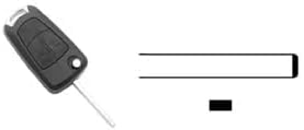 Silca Hu100rs2 Guscio Chiave Auto Huf