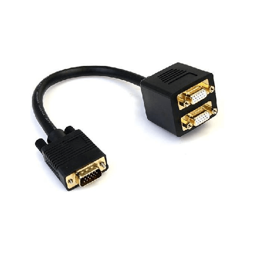 StarTech.com Cavo Sdoppiatore VGA a 2 uscite VGA - Cavo Y splitter VGA a doppia uscita VGA - M/F da 30 cm