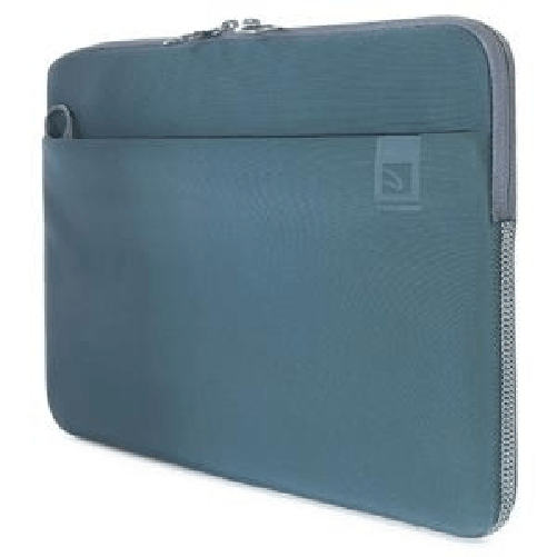 Tucano BFTMB15-B borsa per laptop 381 cm 15 Custodia a tasca Nero (TOP SLEEVE PETROL BLUE - MAC AIR15 PRO14 LAPTOP -14) Tucano BFTMB15-B borsa per lap