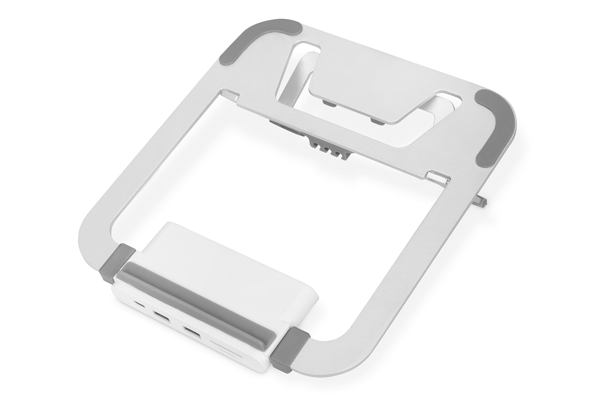 Digitus Supporto variabile per notebook con docking station USB-C integrata, 8 porte