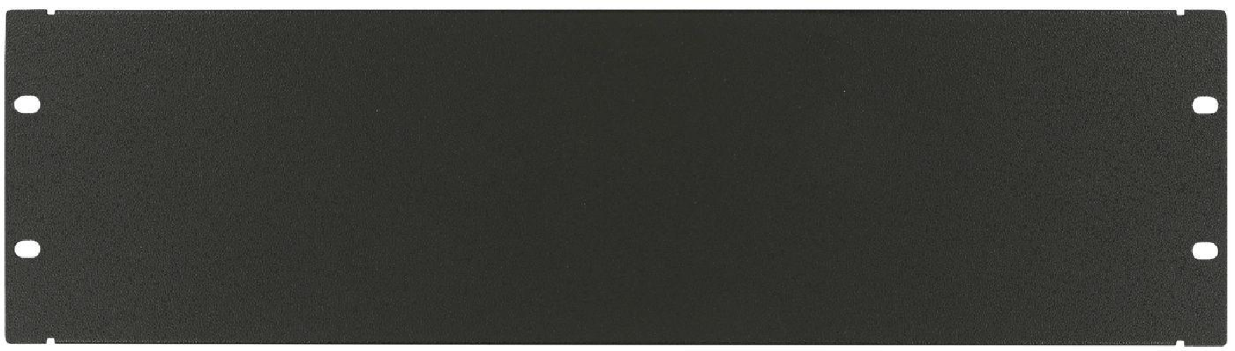 Lanview LOGON RAB110BL porta accessori Pannello nascosto (3U 19 SCREW TYPE BLANK PANEL - BLACK - Warranty 60M) LOGON RAB110BL porta accessori Pannello