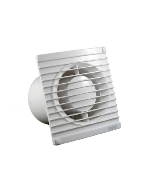 Trade Shop Traesio-aspiratore Da Muro Estrattore Statico Per Colonne Ventilazione Aspira Fumo Odori - Watt 15 Watt
